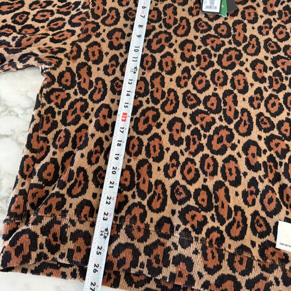 Emporio Armani Men's Cotton Blend Leopard Pullover Hoodie sweater, Size Small - Picture 14 of 16